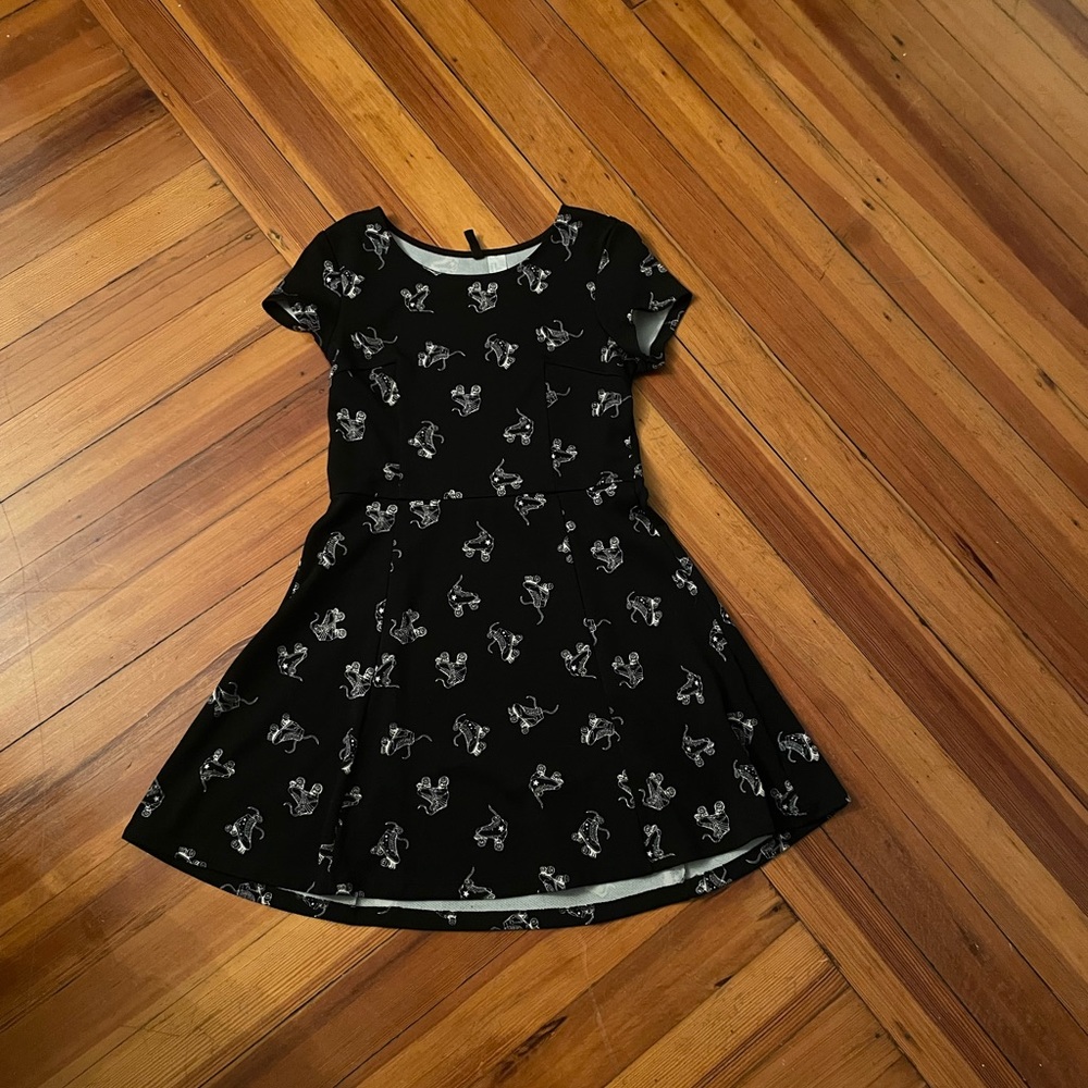 Roller Skate Roller Derby H&M Black Dress